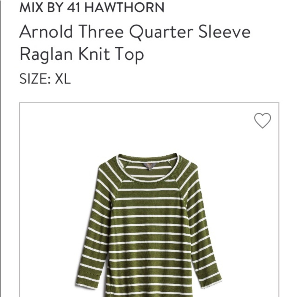 Mix by 41 Hawthorn 3/4 shirt